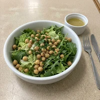 Salada de Folhas com Grão-de-Bico, Marmita Leve