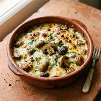 Queijo Derretido com Cogumelo, Cocina del Mole