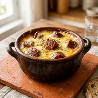 Queijo Fundido com Linguiça da Casa, Pibil Fogo Lento