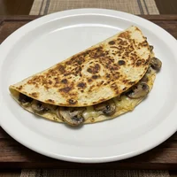 Quesadilla de Cogumelo, Cantina Três Pimentas