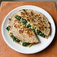 Quesadilla de Espinafre, Verde Cactus