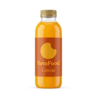 Laranja SemFood Lata 350 ml, Pote de Bambu