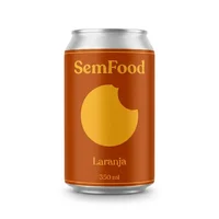 Laranja SemFood Lata 350 ml, Casquinha & Companhia