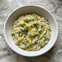 Risoto de Abobrinha e Limão-Siciliano, Orto Verde