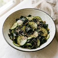Salada de Algas com Pepino, Mar & Folha