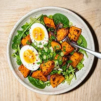 Salada Morna de Batata-Doce, Panela Leve