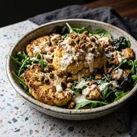 Salada Caesar de Couve-Flor Assada, Clorofila
