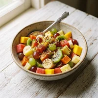 Salada de Frutas com Cumaru, Cumaru Açaí