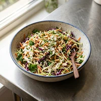 Salada de Repolho Vegana, Sem Galo