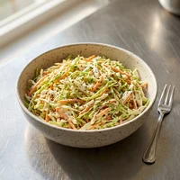 Salada de Repolho Cremosa, Sal Grosso