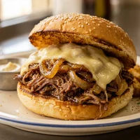 X-Brisket com Cebola na Manteiga, Defumaria da Chapa