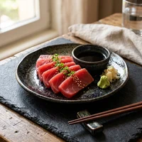 Sashimi de Atum (6 fatias), Izakaya Lanterna Branca