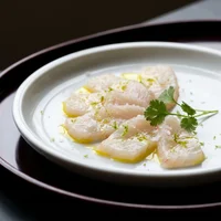 Sashimi de Peixe Branco do Dia (6 fatias), Omakase Tsuki
