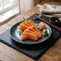 Sashimi de Salmão (8 fatias), Izakaya Lanterna Branca