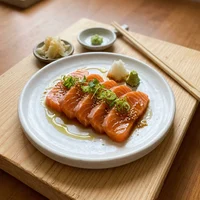 Sashimi de Salmão ao Ponzu (6 fatias), Sushi Kaminari