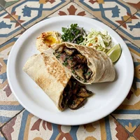 Shawarma de Cogumelos, Sfiha Verde