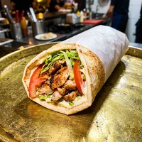 Shawarma de Frango no Pão Sírio, Esfiharia Forno Aberto