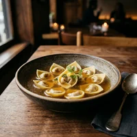 Capeletti de Vitela em Consommé, Casa Consommé