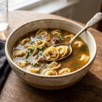 Capeletti em Caldo de Cozido, Cozido & Caldo