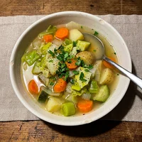 Sopa de Legumes do Fim do Turno, Panela de Ferro