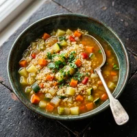 Sopa de Legumes com Quinoa, Inverno Perpétuo