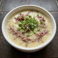 Sopa de Macaxeira com Charque, Caldos do Jambu