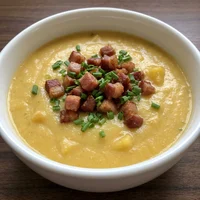Sopa de Mandioquinha com Bacon, Sopeira de Barro