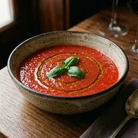 Sopa Gelada de Tomate e Morango, Atelier Velouté