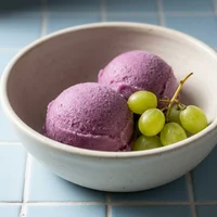 Sorbet de Uva Moscatel, Sal & Baunilha