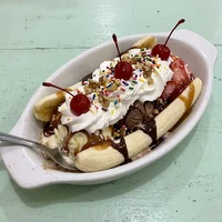 Banana Split Completo, Sorveteria Lua Fria