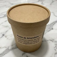 Pote de 1 L de Pasta de Amendoim, Verão Vegano Gelados