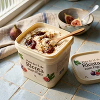 Pote de 1 L de Ricota com Figo, Gelateria Pietra Fredda