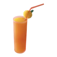 Suco de Abacaxi com Hortelã, Goma Café
