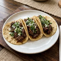 Tacos de Carne Marinada, Cantina Três Pimentas