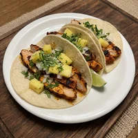 Tacos de Frango na Brasa, Cantina Três Pimentas