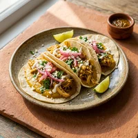 Tacos de Frango ao Mole Amarelo, Cocina del Mole