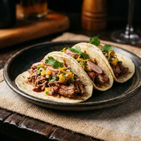 Tacos de Pato Confitado, Casa Pimienta