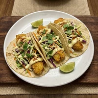 Tacos de Peixe Empanado, Cantina Três Pimentas