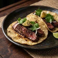 Taco de Wagyu com Pimenta Torrada, Casa Pimienta