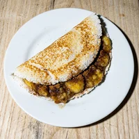 Tapioca de Banana com Canela, Panela Leve