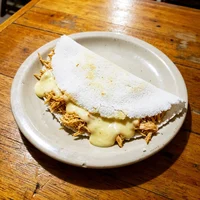 Tapioca de Frango com Requeijão, Grão Cheio