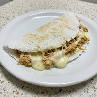 Tapioca de Frango com Requeijão do Norte, Goma Café