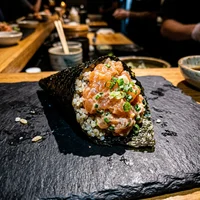 Temaki de Salmão, Sushi do Balcão Azul