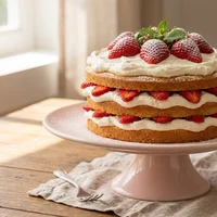 Torta de Morango com Chantili, Torta Gelada & Companhia