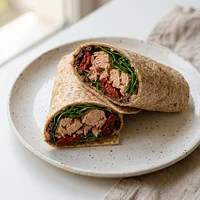 Wrap de Atum com Rúcula, Mar & Folha
