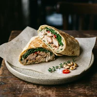 Wrap de Ave com Castanha, Ave Rara
