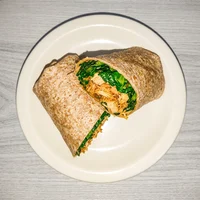 Wrap de Frango de Panela com Couve, Panela Leve