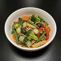 Yakisoba de Sete Legumes, Jardim de Lótus
