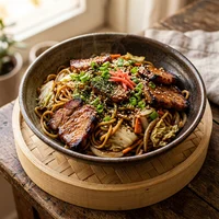 Yakisoba de Porco Assado, Cantina do Vapor